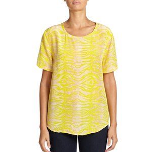 Equipment XS Riley Tee Shirt Silk Short Sleeve